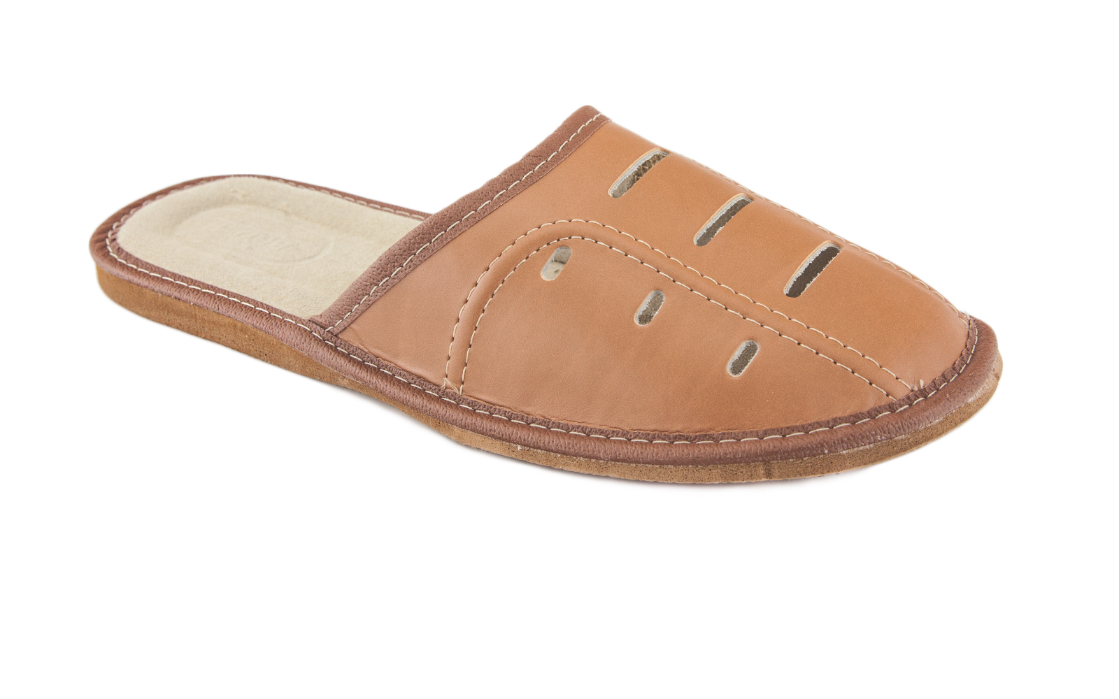 Mens closed 2025 toe slippers